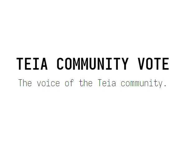 Teia Vote